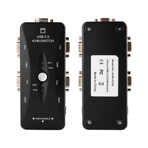 厂家直销高速即插即用USB2.0 KVM 4端口交换机 - Product Image 1