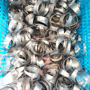 3.5&quot; <strong>Titanium</strong> Pie Cuts 1.0D Tight Radius 1.0mm Wall with Pie Cuts 15 Degree - Product Image 6