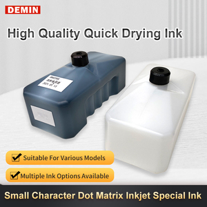 Small Character Inkjet Printer 825ml <strong>Ink</strong> Waterproof Pure Black and <strong>White</strong> <strong>Ink</strong> High Adhesion Quick Drying <strong>Ink</strong> for Coding Machines - Product Image 2