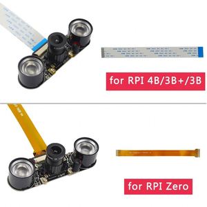 Camera Raspberry Pi 4 modello B fotocamera 8 in 1 visione notturna 60 fotocamera 130 gradi + 50cm FFC per lampone Pi 4B / 3B + / 3B / Zero W - Product Image 6