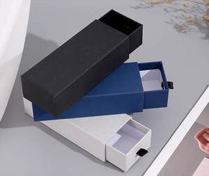 Individuelle starre Kartonbox luxuriöse hochwertige schublade schiebeverpackung individuelle Geschenkbox