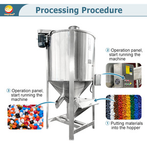 ORME Mini <strong>Screw</strong> <strong>Granular</strong> <strong>Mixer</strong> Food <strong>Mixer</strong> 100kg 150kg 200kg Vertical Blender for Powder 200l