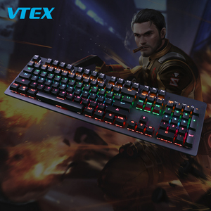 <strong>Computer</strong> Accessories Thin Wired Usb Interface RGB Backlit <strong>Computer</strong> Gamers Gaming Mechanical <strong>Keyboard</strong> - Product Image 3
