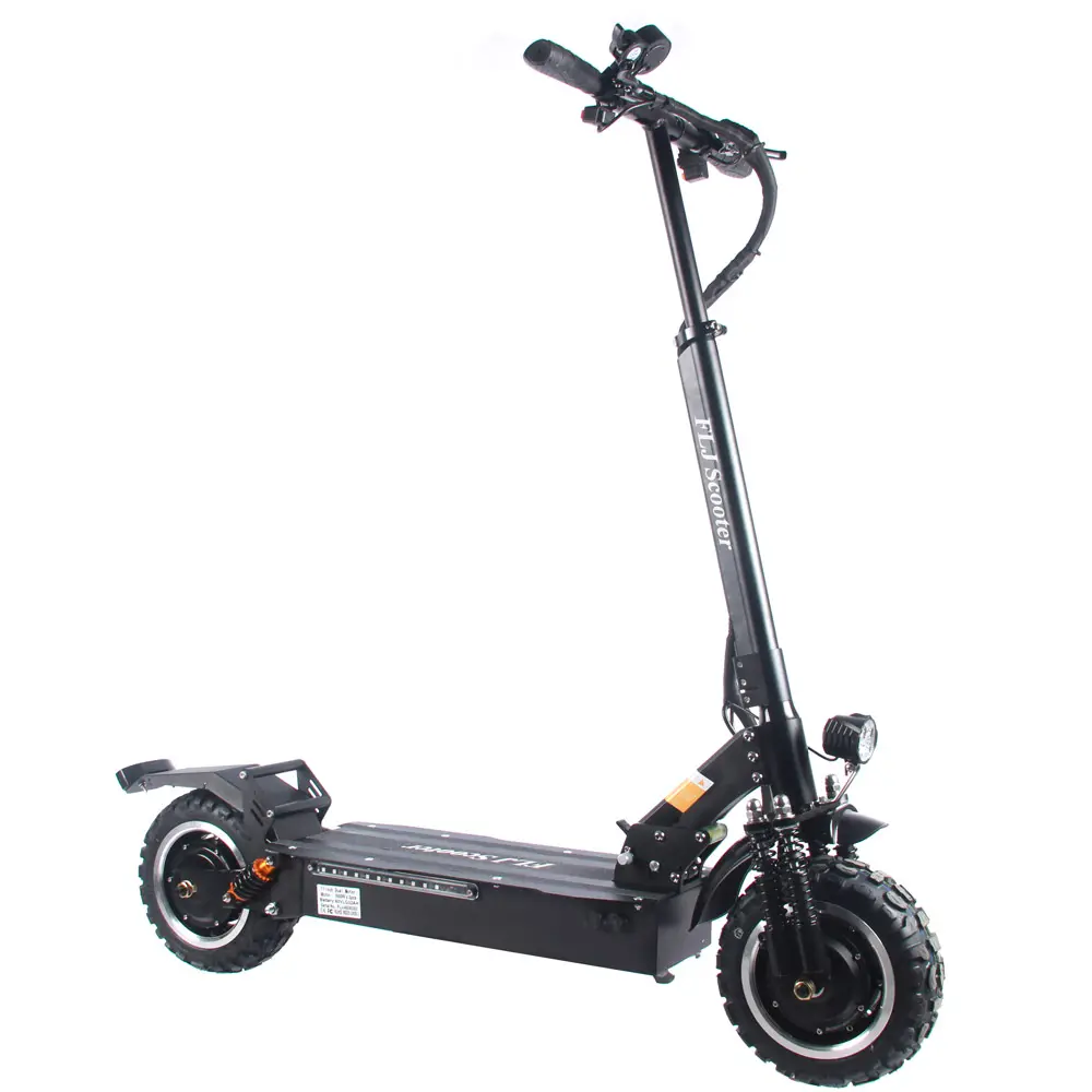 Trasporto di goccia FLJ 2020 veloce vendite di scooter elettrico per adulti doppio motore 60V 3200W pieghevole potente bici elettrica per adulti