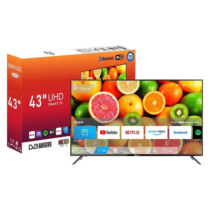 Smart TV personalizzata 43 "Tv LED Ultra HD Android WebOS Google Tv 43 pollici 4K Smart TV