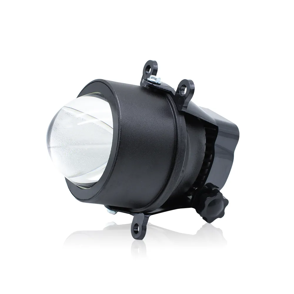 Auto Bi Led Mistlampen Projector Lens IP67 Waterdichte 12V 3000K 6000K Rijden Licht Bi-Led accessoires Voor Ford Honda Koplampen