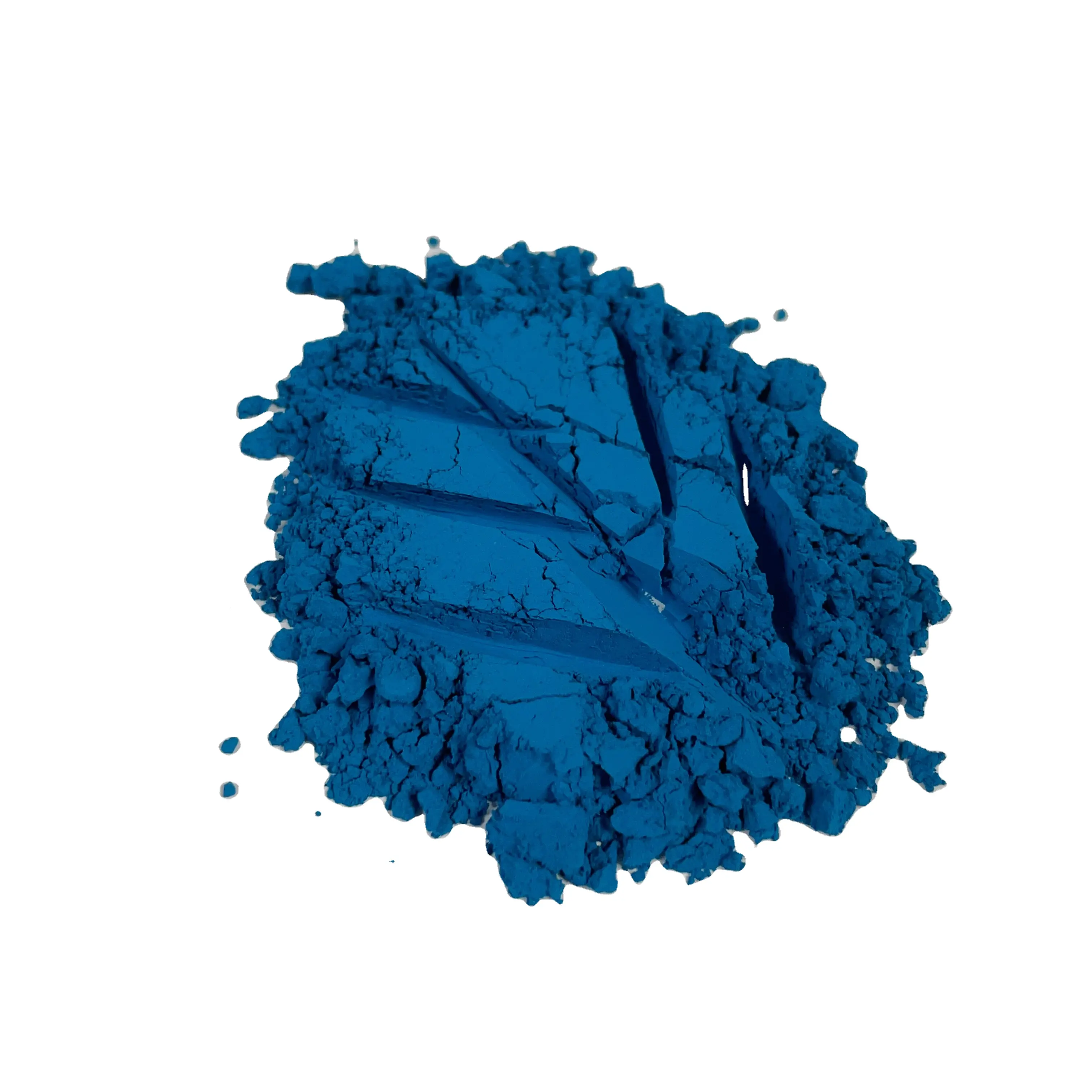 Pigment en poudre de couleur bleu paon en céramique 1200 C pour porcelaine et céramique