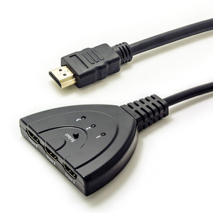 SENYE Analog signal <strong>HDMI</strong> Switcher Support 4K 3 in 1 OUT Port with Pigtail <strong>HDMI</strong> Cable - Product Image 2