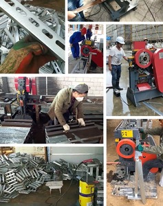 Iron Worker Shearing and <strong>Punching</strong> <strong>Machine</strong> Angle Steel Cutting and <strong>Punching</strong> <strong>Machine</strong> 8mm