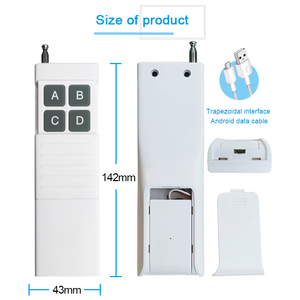 Uzaktan kumanda 4-Key açma-kapama verici, anahtarsız giriş uzaktan kablosuz anahtarı TX ve RX modülü - Product Image 4