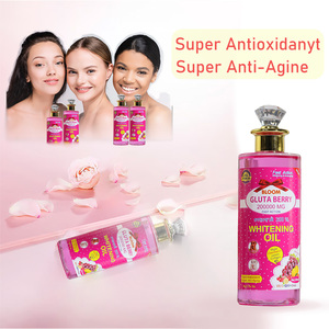スキンケア用300ml GlutaローズオイルVItamin C E Hight Collagenスーパーアンチエイジング酸化防止剤ファストアクションホワイトニング化粧品