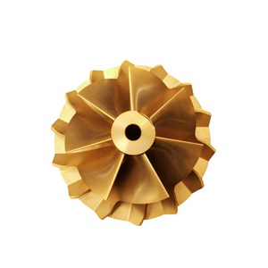Высокопроизводительные колеса и крыльчатка турбонагнетателя для GE LM6000-латунные услуги по литью - Product Image 5