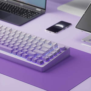 Akko MonsGeek M1W V3 VIA 75% Teclado para juegos retroiluminado RGB de 82 teclas Kit de teclado de aluminio mecánico de intercambio en caliente con perilla programable - Product Image 5