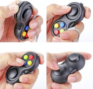フィジェットコントローラーパッドキューブ感覚サイレントパズルゲームプレミアムフィジェットおもちゃセットADHD Autiの緩和ストレスと不安抑制 - Product Image 4