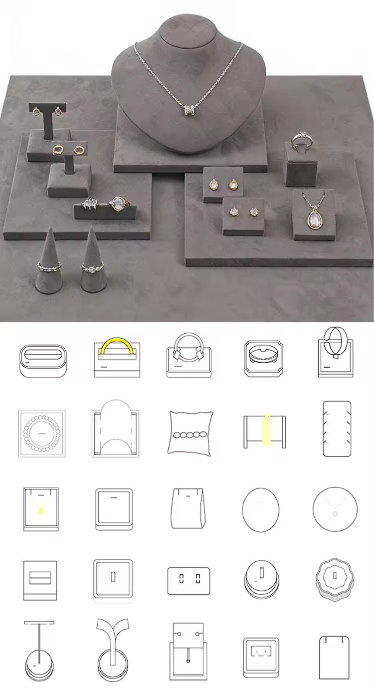 Custom Shapes Available(Individual Display Stand)