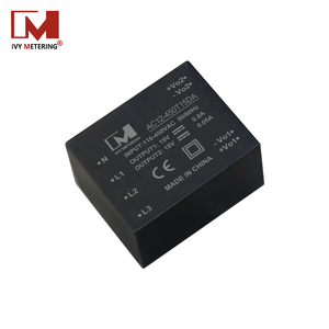 厂家直销220VAC输入12VDC单输出印刷电路板安装隔离交流DC电源，用于2级电动汽车充电 - Product Image 3