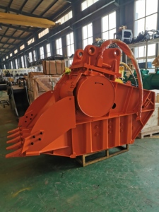 MONDE Concrete Crushing Bucket 18-28 Tons Excavator Attachment Jaw Type <strong>Crusher</strong> Bucket Rock Buckets for Sale