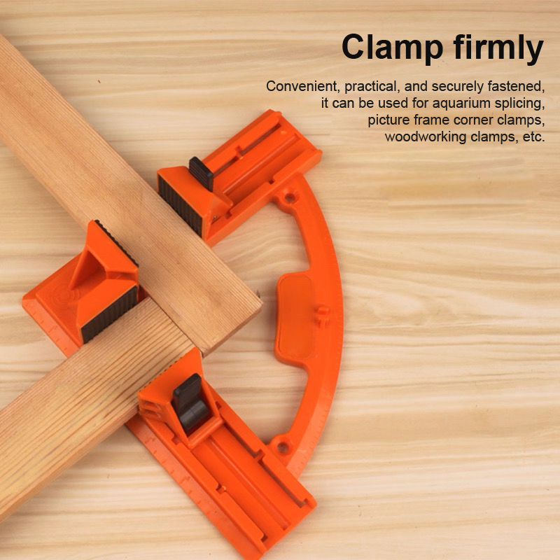 Clip en plastique à angle droit