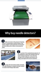 Máy dò kim loại nặng tự động, máy dò kim loại băng tải độ nhạy cao cho ngành may mặc - Product Image 3