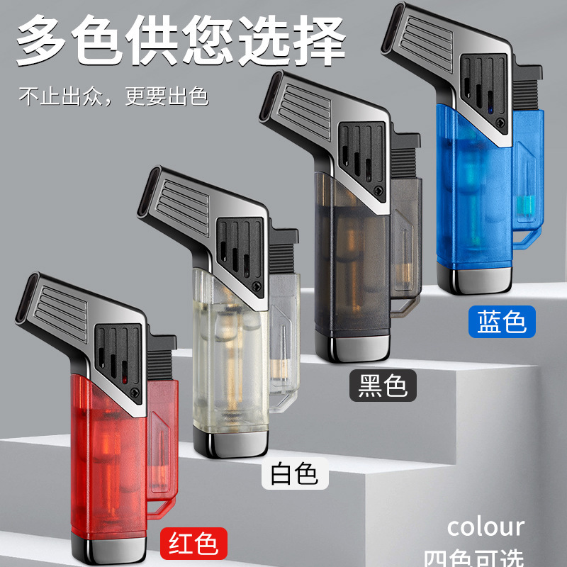 White, black, red, blue