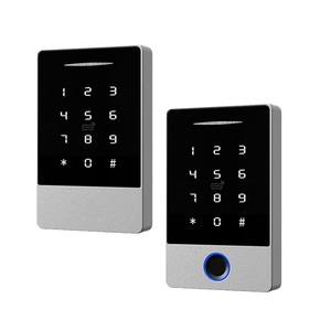 עמיד למים IP66 Keyless כניסת RFID כרטיס סיסמא DC12V מרחוק Ttlock פעמון גישה טביעות אצבע - Product Image 1