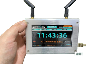 Dubleks MMDVM Hotspot 4.3 inç renkli ekran desteği C4FM/DMR/DSTAR Raspberry ahududu Pi 2B + alüminyum kabuk + 3000mah pil ile - Product Image 4