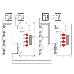 K-1000C DMX512 WS2811/6803/8806/1903 цифровой адресуемый программируемый Pixel LED sd-карта DMX контроллер - Product Image 4