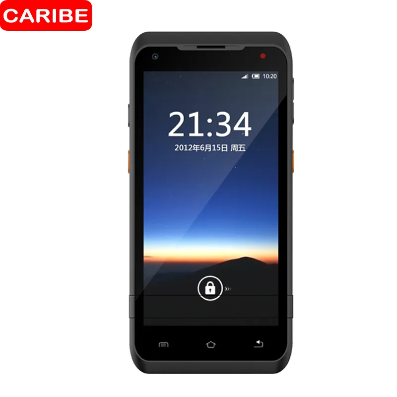 CARIBE Industriale PDA Android PDA Touch screen da 5.5 pollici 4G Wifi 1D 2D Laser Scanner