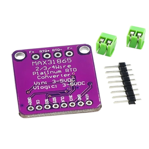 MAX31865 PT100 to PT1000 RTD-to-<strong>Digital</strong> Converter Board <strong>Temperature</strong> Thermocouple <strong>Sensor</strong> Amplifier Module 3.3V/5V For <strong>Arduino</strong>