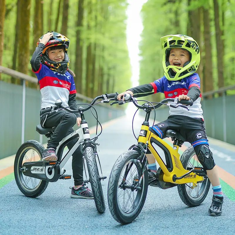 14 de 16 pulgadas de 3-8 años de edad los niños bicicleta sí formación de precio barato de aleación de magnesio bicicleta niños bicicleta