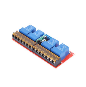 Módulo de relé de control de gatillo de nivel alto y bajo de 4 canales 30A con alta potencia aislada DC5VAAC110/220V - Product Image 1