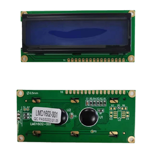 Módulos LCD monocromáticos COB 1602 personalizados Tipo de personaje Interfaz MPU negativa 16x2 STN Pantalla monocromática azul - Product Image 1