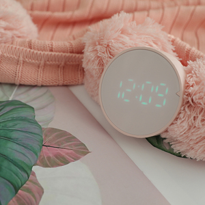 Semplice controllo vocale tocca vibrazione sveglia schermo luminoso timer cuore sveglia circolare - Product Image 6