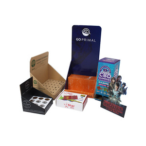 Safeka de papel personalizado de la caja de visualización con gancho de cartón al por menor soporte de exhibición de la joyería pendiente gancho soporte - Product Image 6