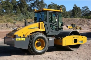 2 tấn đường lăn xs123 rung Con lăn cho đá điền tự hành rung đường lăn - Product Image 3