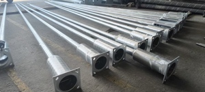 4m 6M 8M 10m 12M mạ kẽm thép không gỉ ánh sáng đường phố cực giảm dần đường đèn bài Nhà cung cấp giá cả cạnh tranh cho đèn cực - Product Image 2