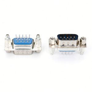 D-SUB 9Pin ตัวเชื่อมต่อตัวผู้ปลั๊ก DB9ชนิด V/T ปลั๊กเสียบ4-40 # NUT DB 9สำหรับ PCB - Product Image 3