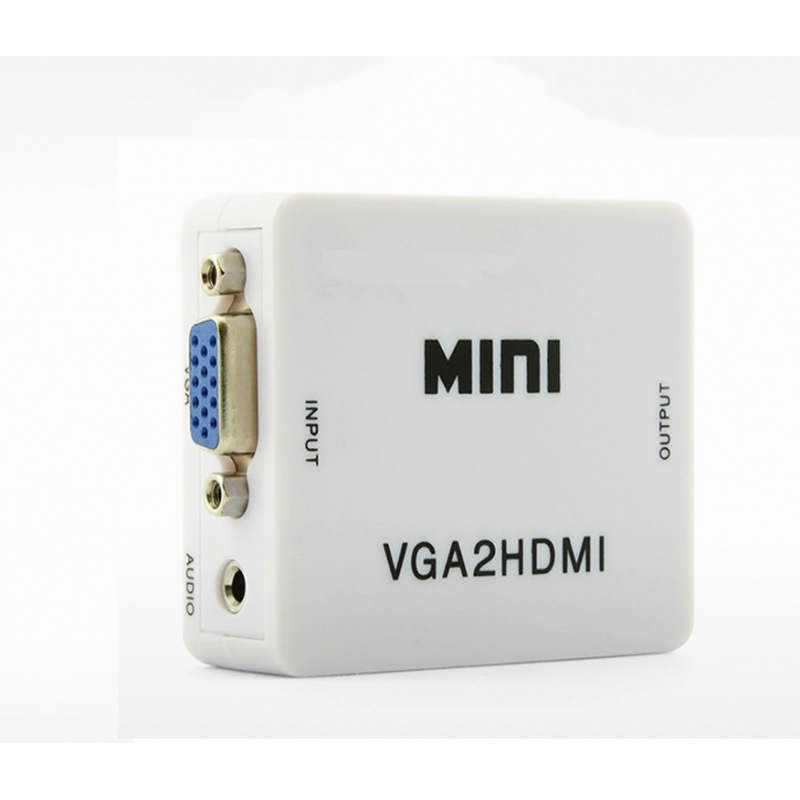 VGA เป็น HD สีขาว