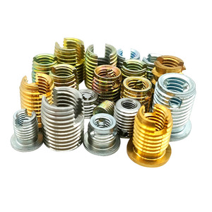 302 303 tipo scanalato in acciaio inossidabile M2 M3 M4 M5 M6 M8 M10 M12 M14 M16 M18 M20 M22 M24 inserti autofilettati - Product Image 1