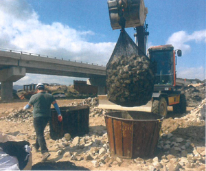 4 טון שכבות כפול 4 טון סלע רשת תיק שחור/ירוק ללא קשירת חבל בשירות החיתוך התחתון - Product Image 3