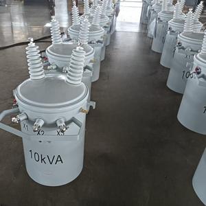 Trasformatore di potenza monofase 25kVA 220V/240V ingresso 440V/11KV uscita colonna su cilindro alluminio rame materiale 50Hz - Product Image 3
