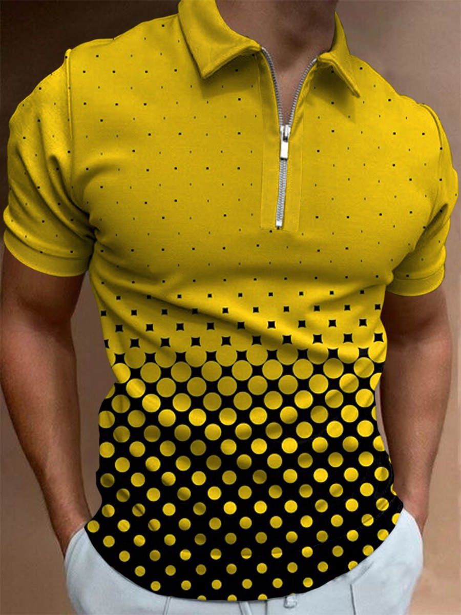 Yellow and black.