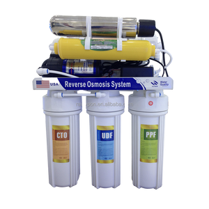 Fünf-, Sechs-, Sieben-Stufen-Wasserreinigungssystem PP+UDF+CTO+T33+RO+UV+Mineralwasserfilter KAMAMUTA Metatecno China