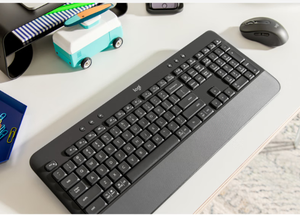 Nuevo juego de teclado y ratón de oficina para juegos de escritorio Mk650 inalámbrico Original para Logitech - Product Image 5