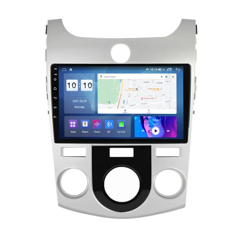 Mekede MS pemutar Multimedia mobil Android GPS Radio mobil untuk KIA Forte Cerato 2008-2013 dengan Car play DSP