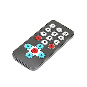 Taidacent 17 Chiave Telecomando Nero CR2025 Trasmettitore di Controllo Remoto A Infrarossi Senza Fili Adatto per Microbit 51 Singolo MCU - Product Image 4