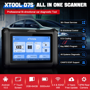 Bidirektion ales Scan-Tool D7S Cat-Diagnose tools 2025 OBD2-Scanner-Diagnosegerät mit FCA AutoAuth