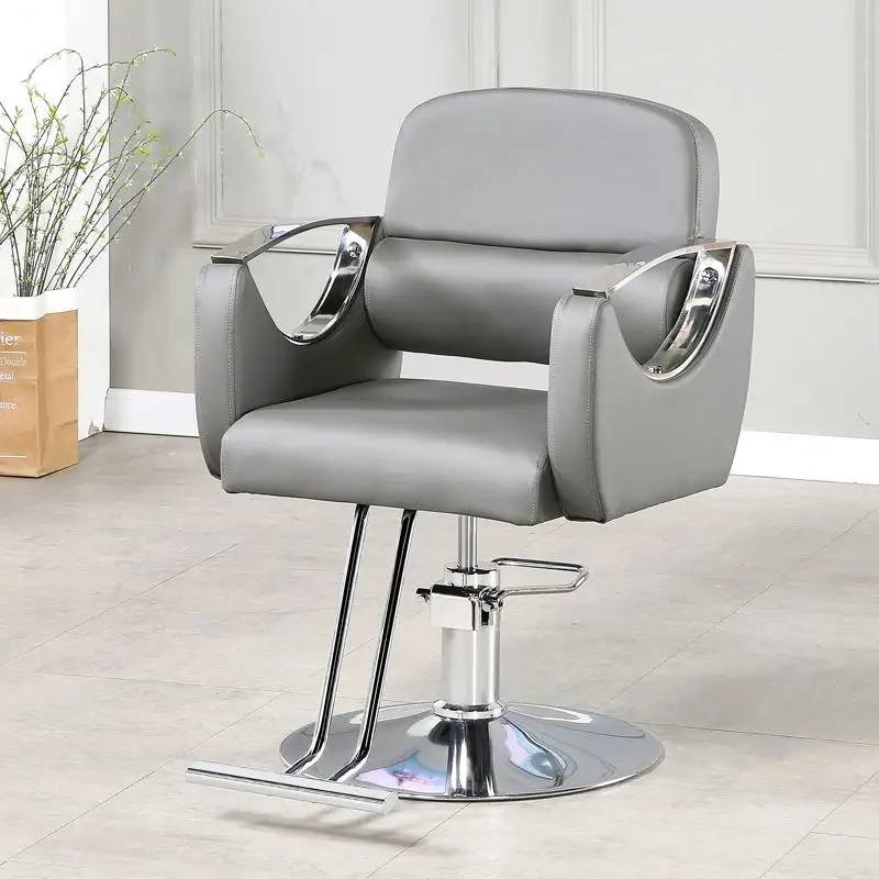 Set di attrezzature per salone di bellezza set di mobili per parrucchieri stazioni trucco grigio sedia per il salone Coiffure