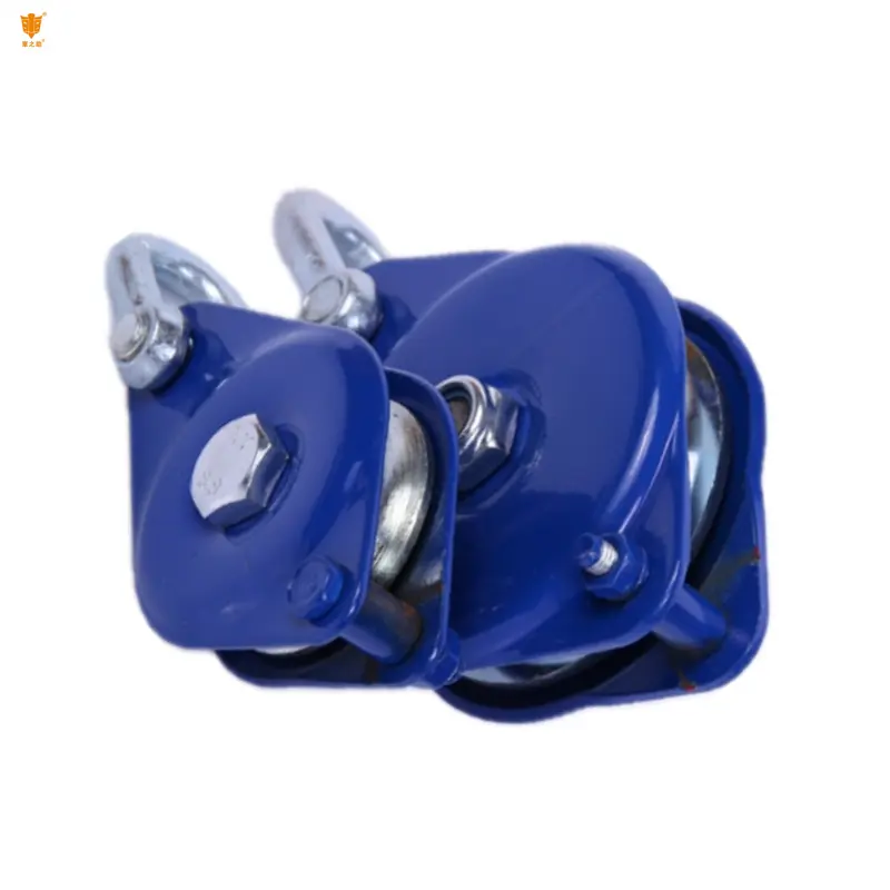 The Best China Sale Pulleys Steel Pulley Block 0.5T 1T 2T 3T 5T 8T 10T Timing Pulley Professional Manufacturer