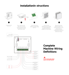 2024 Sistema de automatización del hogar inteligente avanzado Alexa Voice & Smart Life Fuente de energía eléctrica controlada por aplicación Conectividad WiFi - Product Image 6